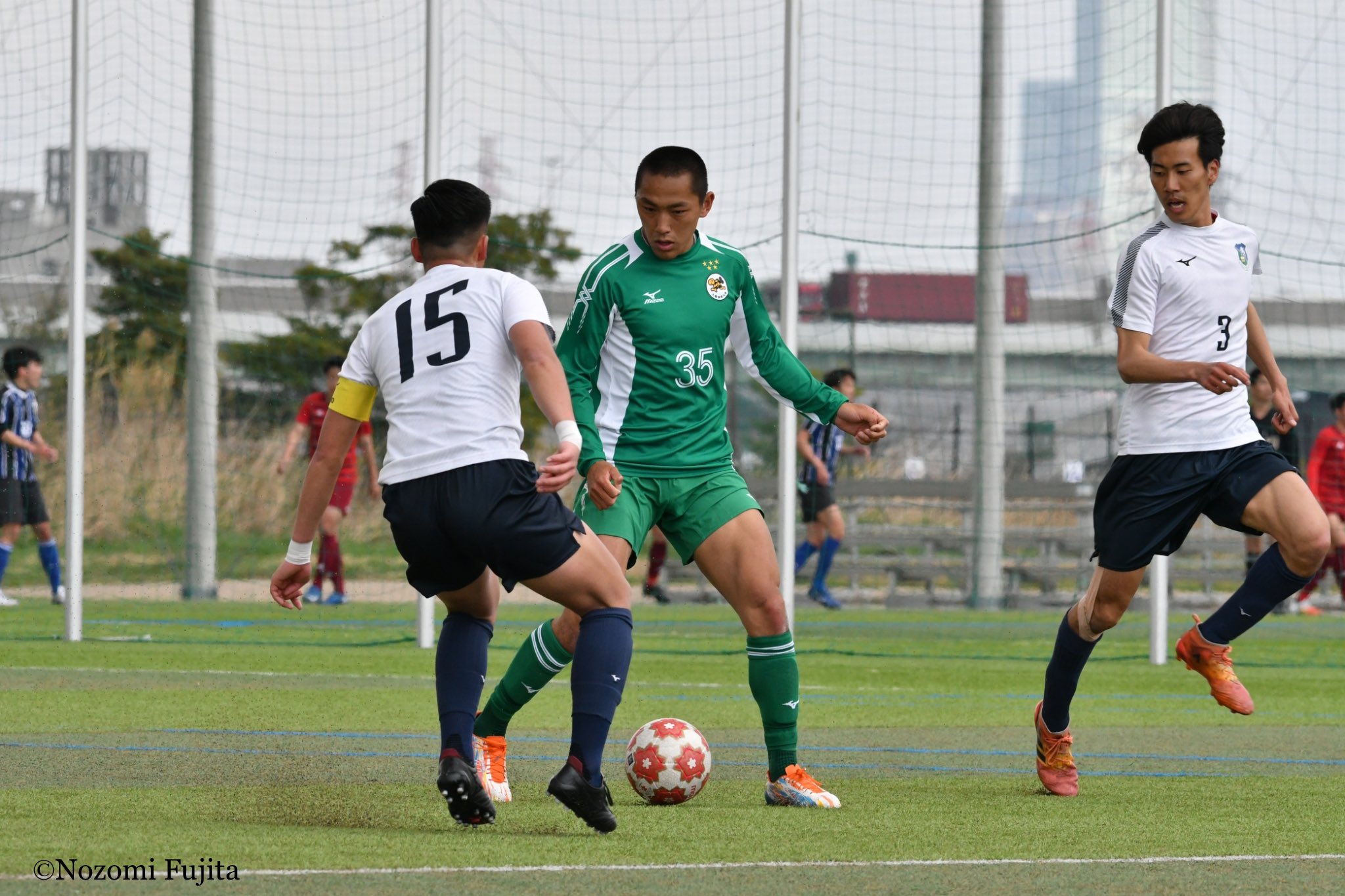 大阪体育大学学友会サッカー部 公式 21年度 大阪サッカー選手権大会大学予選 1回戦 Vs大阪産業大学 プレイバック 35 山口敬史 京都橘高出身 前線での泥臭いプレーで チームに勢いを与える 大阪体育大学 Ouhs 山口敬史 京都橘高校