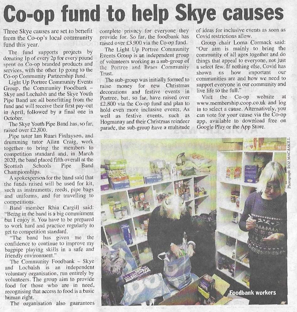 A lovely piece the <a href="/WHFP1/">WHFP</a> published on the <a href="/coopuk/">Co-op</a> fund to help local causes.  I wrote the press release to raise awareness on how Co-op members can support their chosen local causes.  
#CoOp #ItsWhatWeDo #IFinallyRememberedTheHashtags