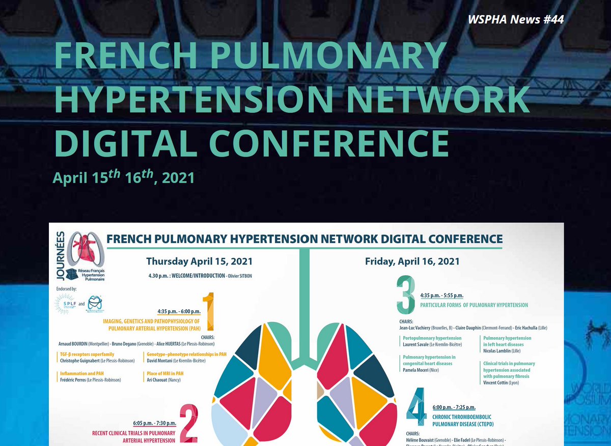 📣 News #44 // FRENCH PULMONARY HYPERTENSION NETWORK DIGITAL CONFERENCE // April 15th-16th, 2021 mailchi.mp/f43622065f77/n…