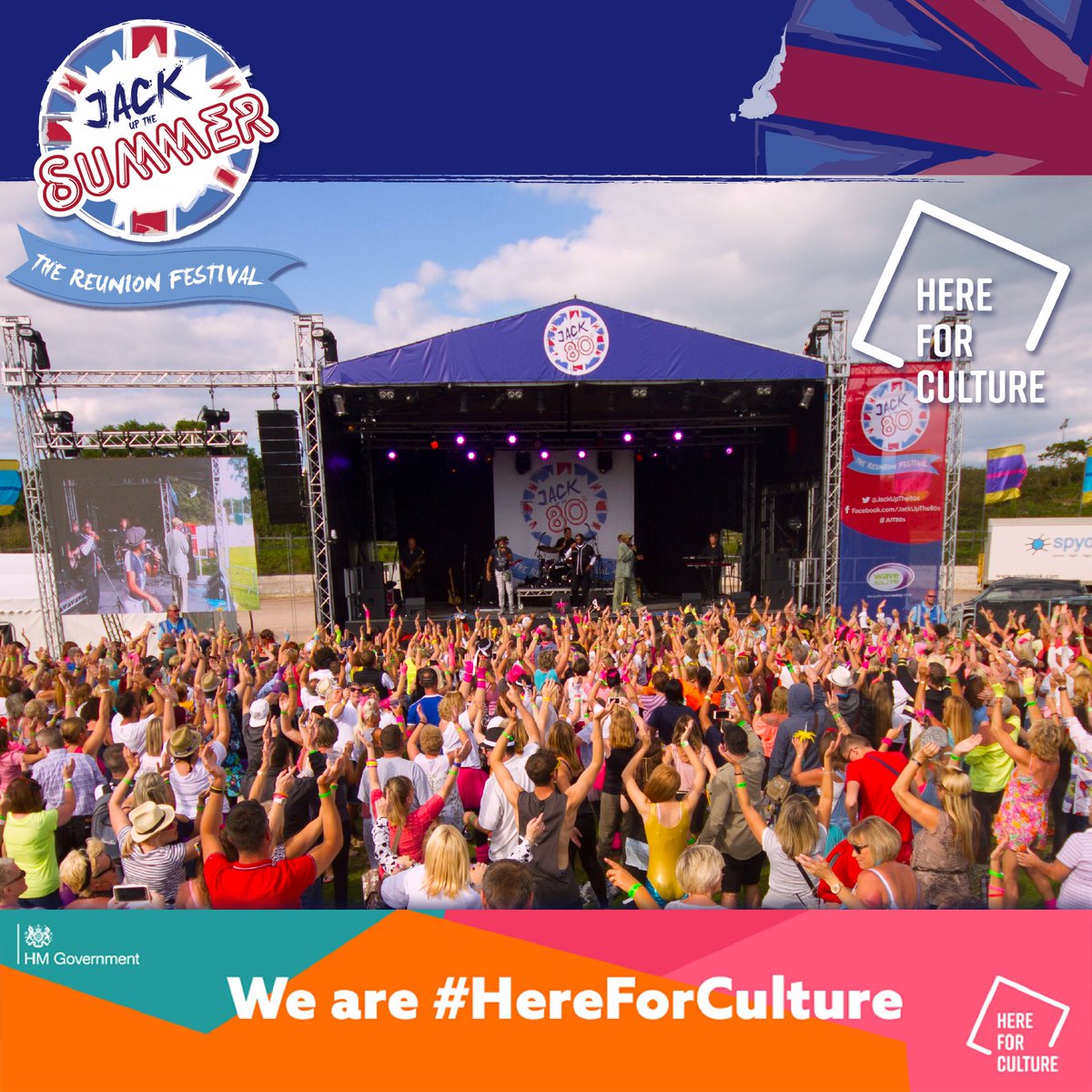Jack Up Events (@jackupevents) on Twitter photo 💙❤️ BIG NEWS!! ❤️💙
We are absolutely delighted & extremely grateful to announce that we have been awarded lifeline funding thanks to the Government’s #CultureRecoveryFund so that Jack Up The Summer can continue to be here for you & #HereForCulture 🎵
<a href="/ace_national/">Arts Council England</a> @CommonsDCMS 💙❤️ BIG NEWS!! ❤️💙
We are absolutely delighted & extremely grateful to announce that we have been awarded lifeline funding thanks to the Government’s #CultureRecoveryFund so that Jack Up The Summer can continue to be here for you & #HereForCulture 🎵
<a href="/ace_national/">Arts Council England</a> @CommonsDCMS
