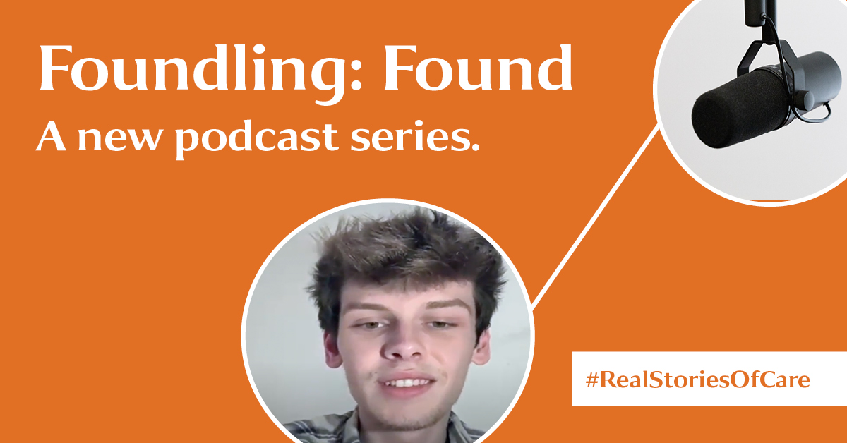 Coram's tweet photo. Episode 2 of Foundling: Found, a new #podcast series created by #VoicesThroughTime ambassador @julianbr231 is out today!

Today's episode features a powerful interview (voiced by an actor) of a young person's challenges in care &amp; hopes for changing stigma

https://t.co/Lpfjr4G0Bi https://t.co/BQVNwDwfNs
