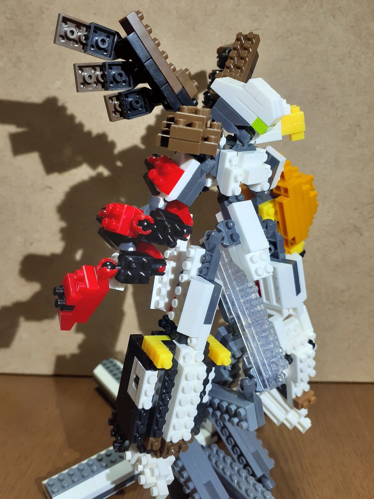 Gobozo 換装ロボット用装備 シルバー じゃない アームズ 全部乗せモード 右手で牛の陰嚢を掴む系トーテムポール砲モード T Co Qch6xdopji ダイソー ブロック プチブロック シャーマンキング シルバ Daiso Block Petitblock T Co