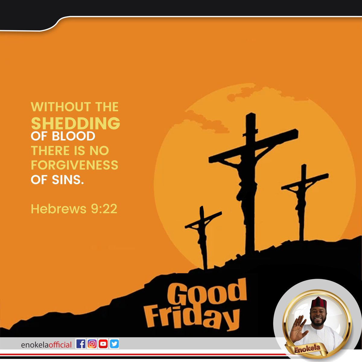 hon_ogbe's tweet photo. GOOD FRIDAY!!!
Today we remember God’s great love for us. May this day bring new meaning and change in our lives in Jesus name. Amen.
Wishing all Christians a blessed Good Friday.
#GoodFriday
#OchachoJnr
#Ochacho
#AlexEnokelaOgbe
#TeamAtilary
#Otukpo
#Ohimini
#Benue https://t.co/OprXoNEzcX