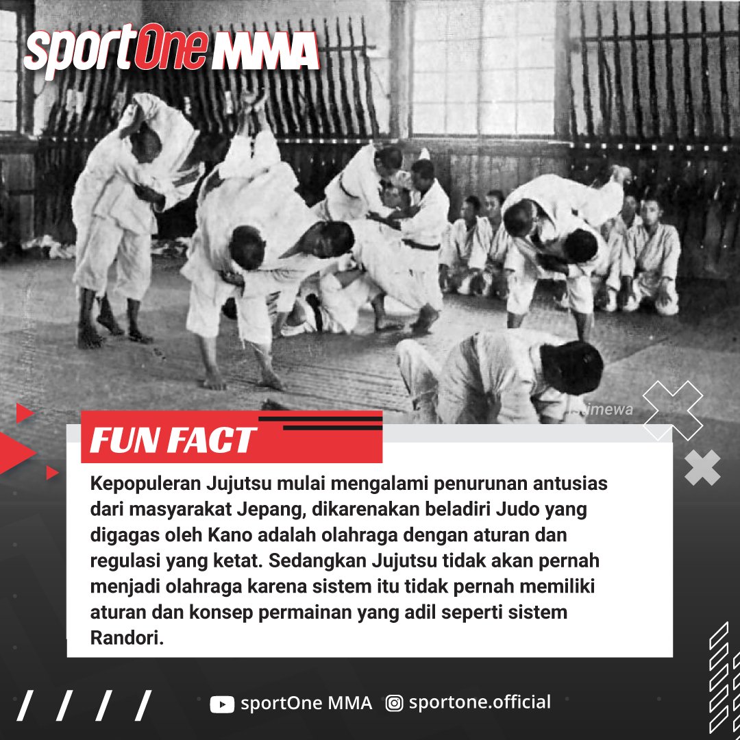 tvOneNews's tweet photo. Saksikan kelanjutan part dari Reformasi Jujutsu oleh Jigoro Kano hanya di Youtube sportOne MMA dan https://t.co/GgtZcxM1Xk
Link: https://t.co/yr3Ygb4WTs
--
#sportOne #FunFact #MitsuyoMaeda #Judo https://t.co/iuG2P0ADCR