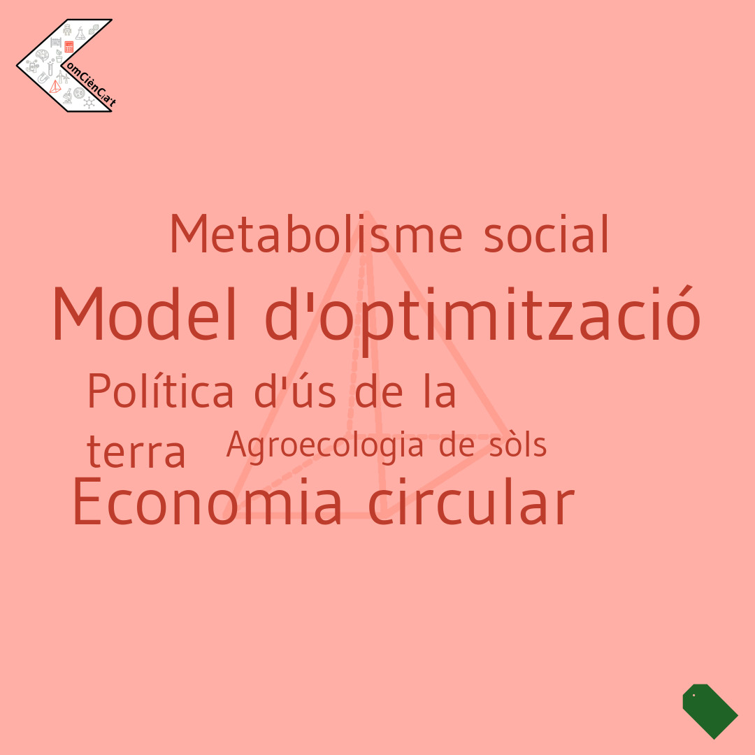 comciencia_t's tweet photo. 🟤Podem produir més quantitat i de manera més sostenible? 
Energy-Landscape Optimization for Land Use Planning. Application in the Barcelona Metropolitan Area. #MetabolismeSocial #ModeldOptimització #PolíticadÚsDeLaTerra #AgroecologiaDeSòls #EconomiaCircular https://t.co/PBaotbIvx5