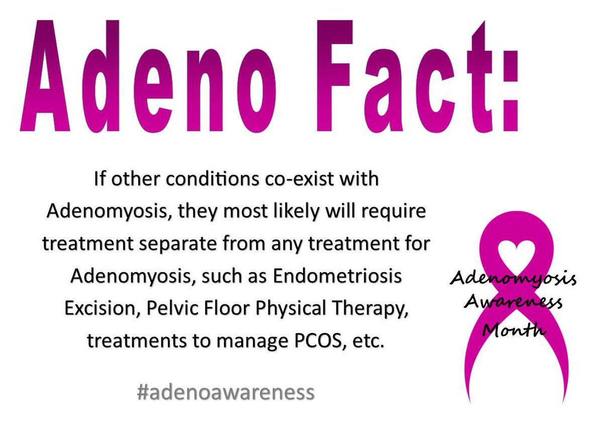 #adenomyosis #adenomyosisawarenessmonth