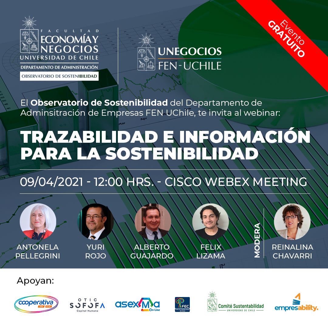 rchavarri's tweet photo. Inscríbete HOY-> https://t.co/uINEW65WX1 charla gratuita organizada por @FENSostenible , @excelenciacl @ClusterMinero @EnelChile #Direcon @Minrel_Chile #NadaNosFrena #EstudiaEnUnegocios #EstudiaEnLaChile https://t.co/h1TVjE16FG