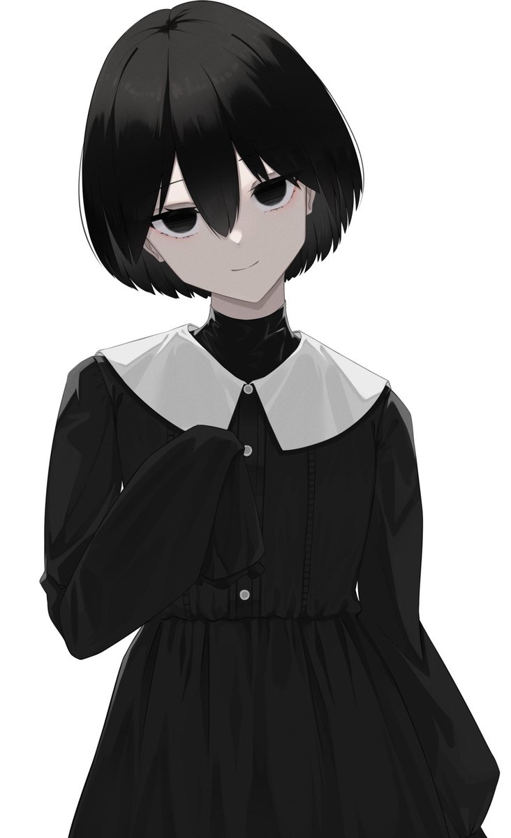 ゴシックな扇ちゃん 山田maya Skeb募集中のイラスト