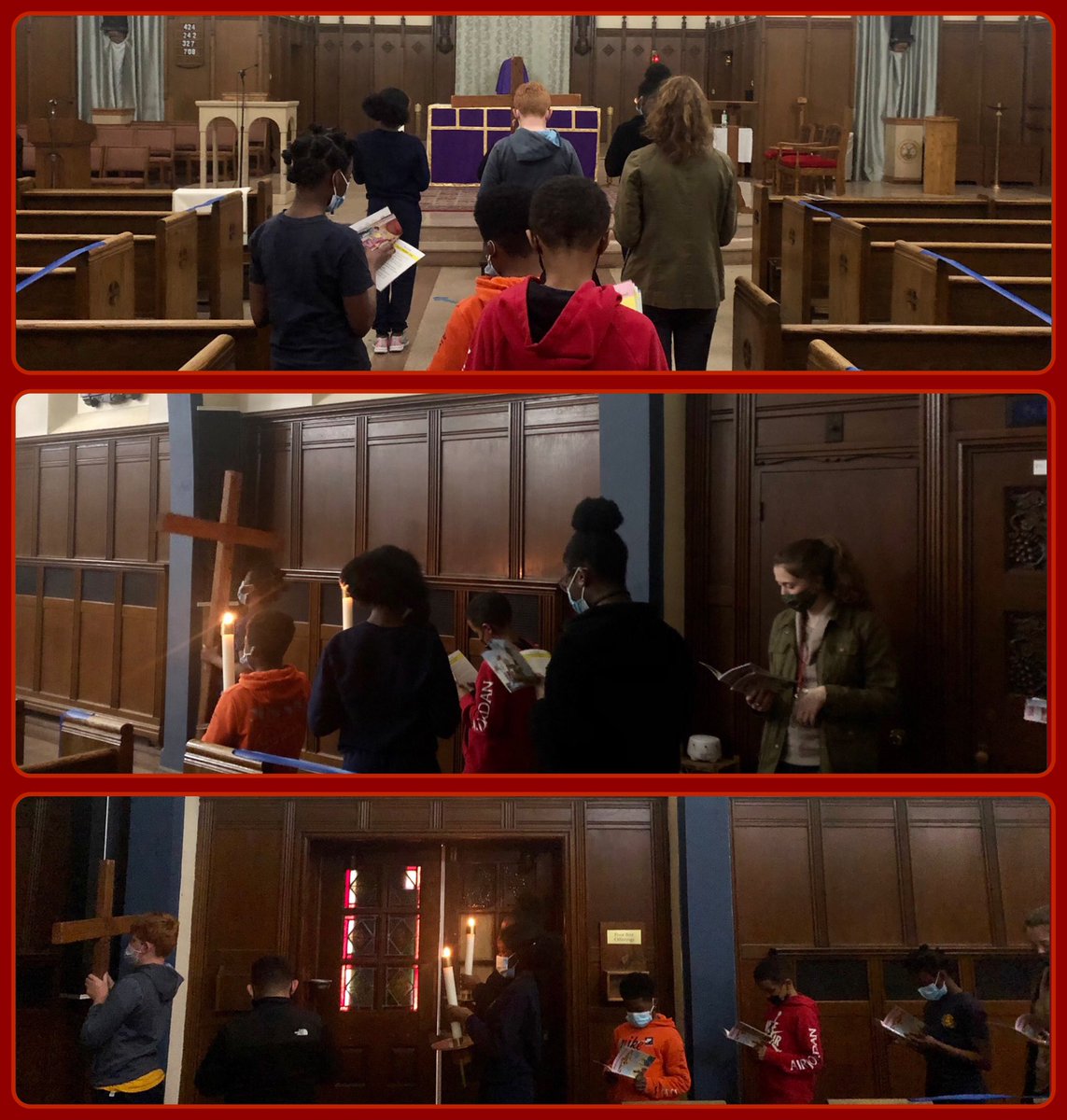 STA_Brookland's tweet photo. We adore You, O Christ, and we bless You.
Because by Your holy cross You have redeemed the world.
#STABrookland #CCAHolyWeek https://t.co/IPv1SYUccB