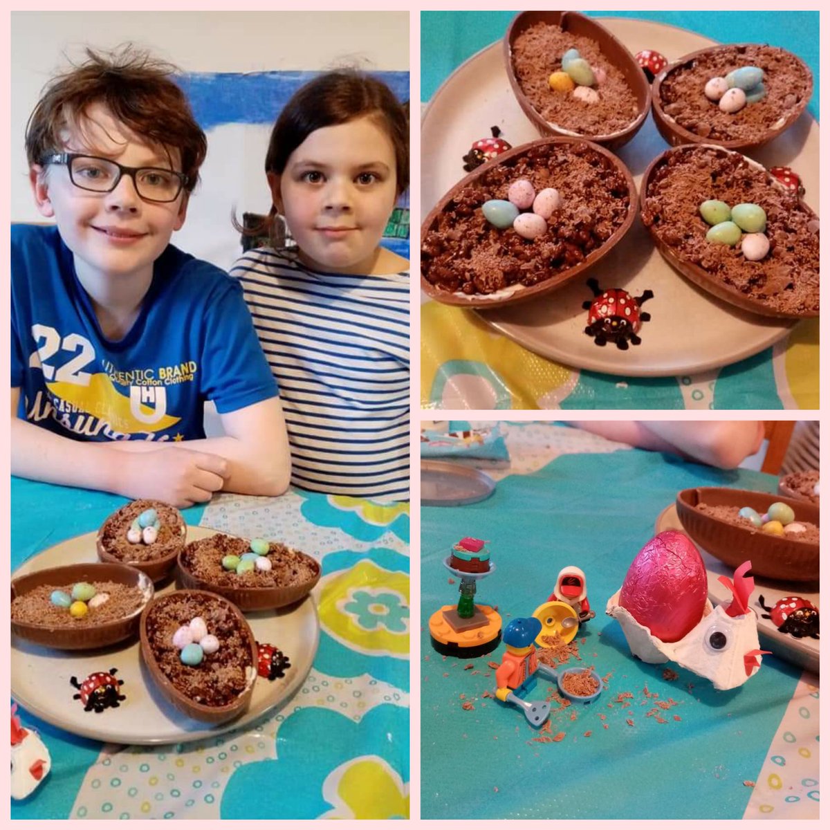 SeanieMorris's tweet photo. Had great fun with the @iNUAHospitality #inuacookoff last night! Upside down Easter Cheesecakes, an axe, and a holiday won to the @muckrosspark for the kids efforts! https://t.co/77goTKy5Xg