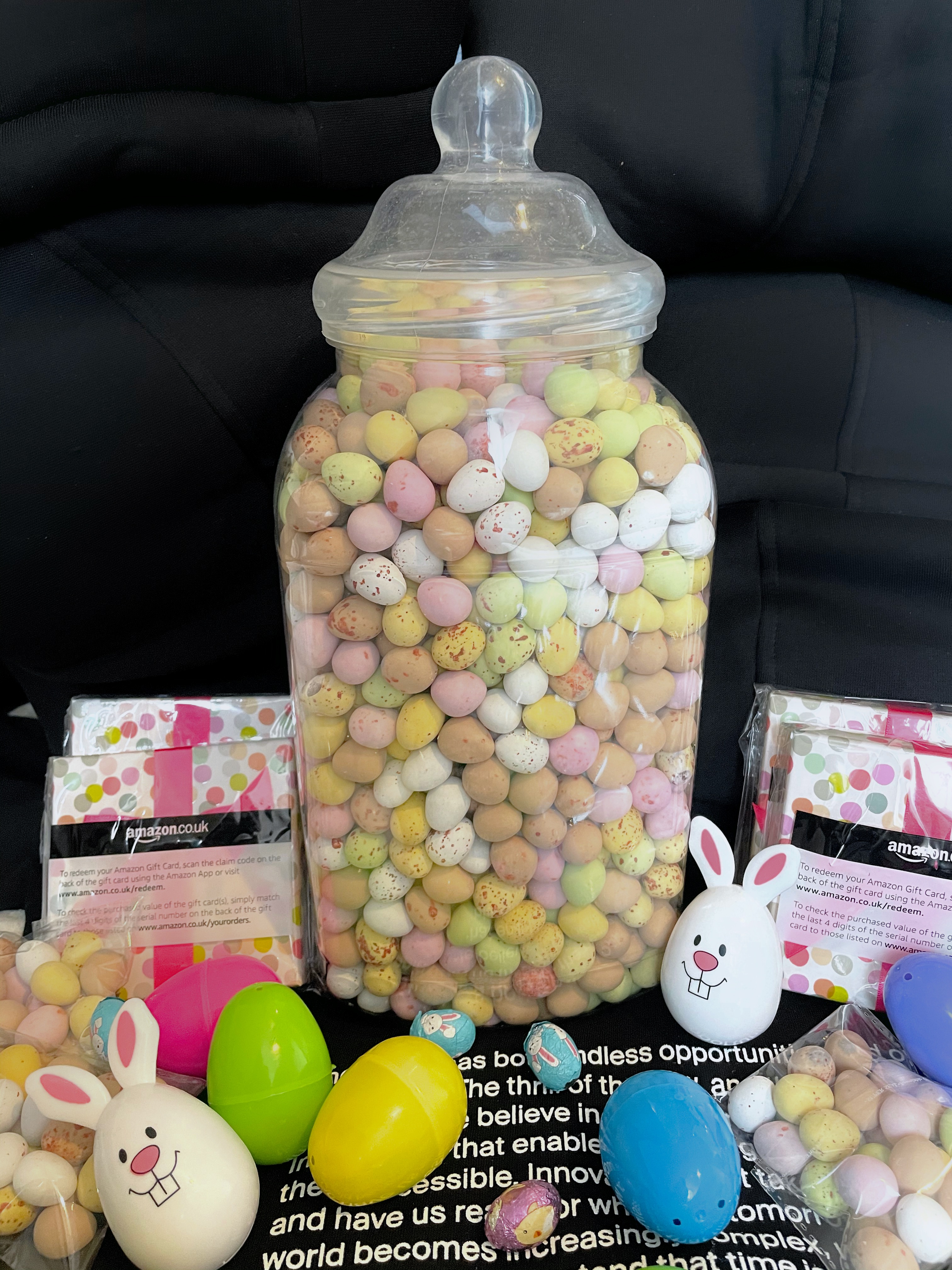 To The Moon Mobile Guess How Many Eggs Are In The Jar Closest Person To Guess Wins A 100 Amazon Gift Card A Ttmm Hoodie And A Big Ol Bag
