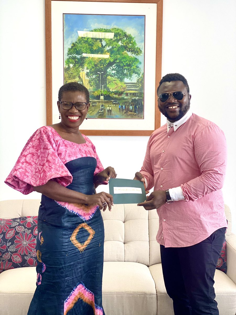 CEO_Kabaka's tweet photo. This Daru boy had the pleasure of inviting @yakisawyerr the Mayor of Freetown to his wedding. https://t.co/mrFKtpJN7v