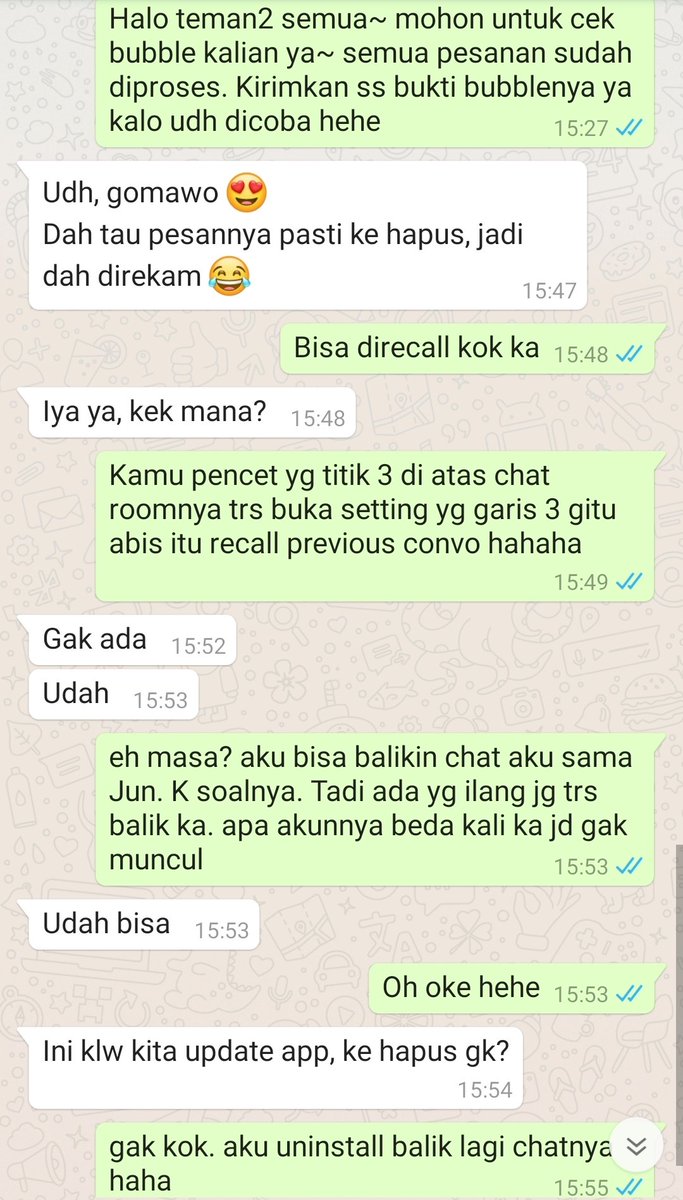 Explore Chat Yang Sudah Di Hapus / Cara Melihat Pesan ...