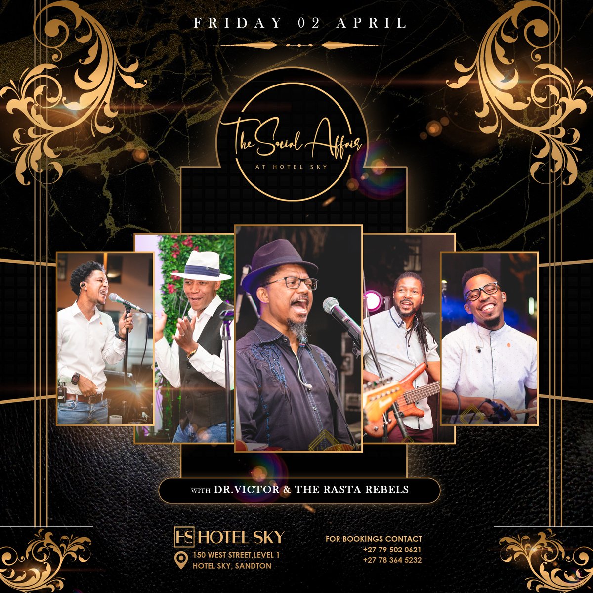 DrVictorLive's tweet photo. Catch us Live at the brand new Hotel Sky (Sandton) tonight (Friday 2 April) @HotelSkySA 

We're on at 19h00 (get there early as space is limited)

For bookings please contact 079 502 0621 or 078 364 5232

Strict covid-19 protocol will be adhered to

Entrance: Free https://t.co/X3i3g4wTAY