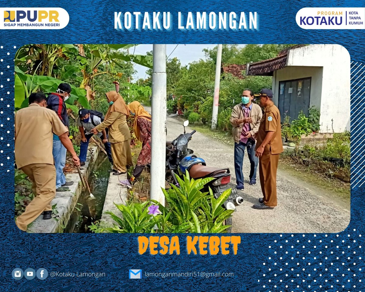 osp3jatim's tweet photo. kabupaten Lamongan Melaksanakan Kegiatan Monev Pemda kabupaten Lamongan terkait Cash For Work CFW tahun 2021 di Desa Kebet Kecamatan lamongan kabupaten Lamongan....

Tetap Semangat KOTAKU LAMONGAN.... 🙋‍♂️🙋‍♀️ https://t.co/NLnxtgQJ8C