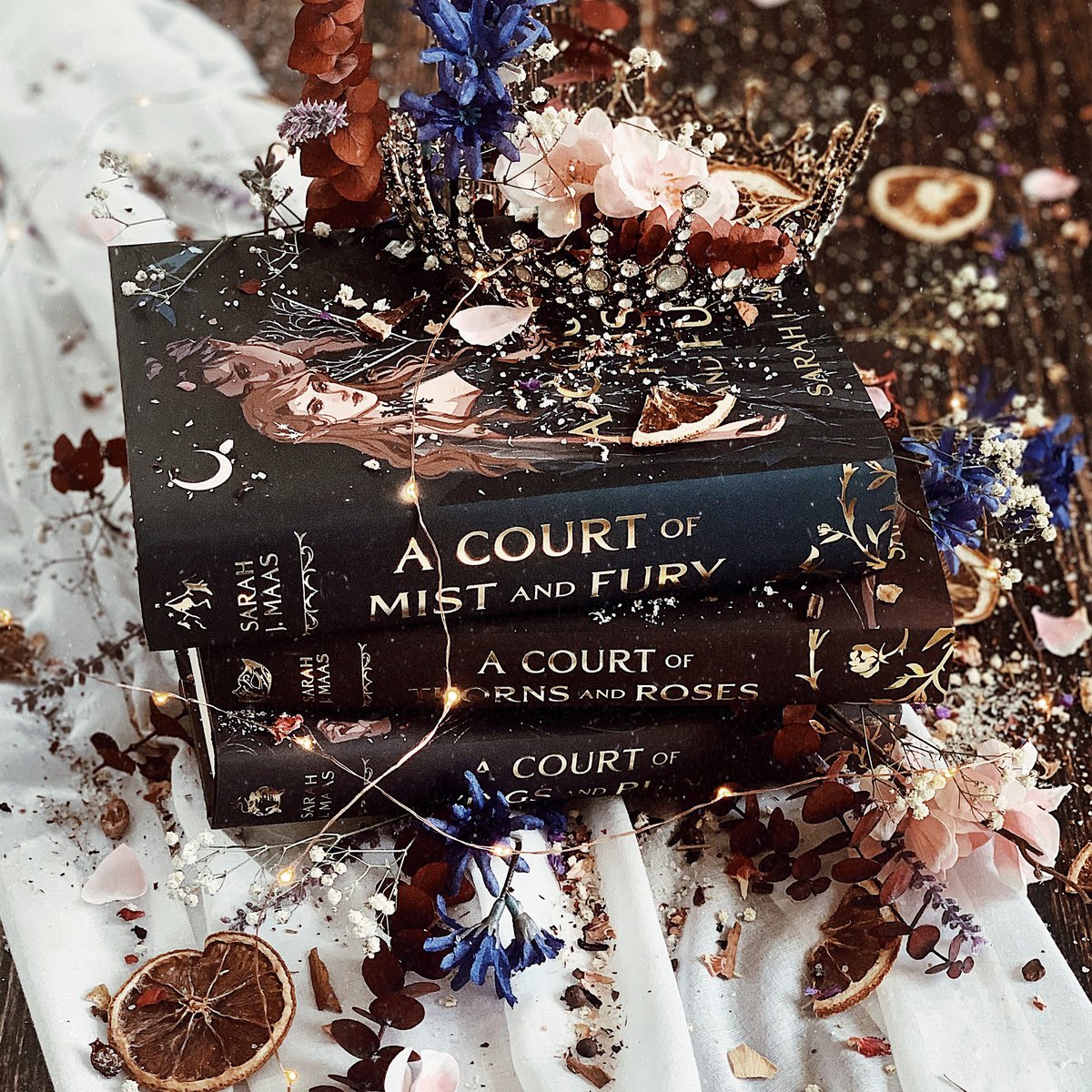 𝓐𝓒𝓞𝓣𝓐𝓡 𝓓𝓾𝓼𝓽 𝓙𝓪𝓬𝓴𝓮𝓽 𝓒𝓸𝓿𝓮𝓻𝓼

So excited to finally share with you this amazing project I collaborated with <a href="/illumicrate/">Illumicrate ✨</a>, featuring 5 full alternative dust jackets for the ACOTAR book series, to also celebrate A Court of Silver Flame’s release. #acotar #acosf