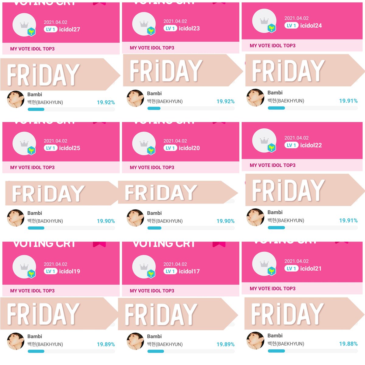 IdolFreeVoting tweet media