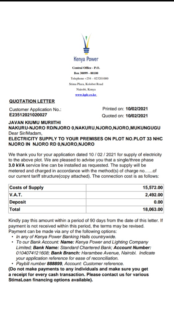 Ngugi_Wathiongo's tweet photo. #LightenNjoroSubcountyKenya
@KenyaPower @KenyaPower_Care @BoyChildAgenda @KaranjaBoyChild the delay in connection is worrying. https://t.co/YZyi0u5UJ7
