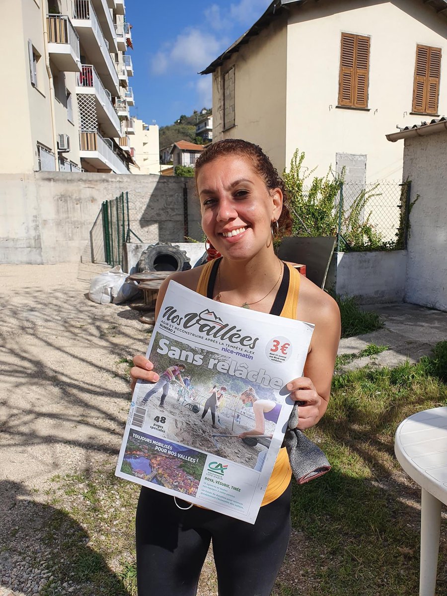 GilMarsalla's tweet photo. 6 mois ... et tant de choses à faire encore 

Nice-Matin sort un magazine spécial aujourd’hui dont 1€ sera reversé à l’association Les Week Ends Solidaires 

Merci 🙏 pour votre soutien 

#tempeteAlex #lesweekendssolidaires https://t.co/LcIXr67gI2