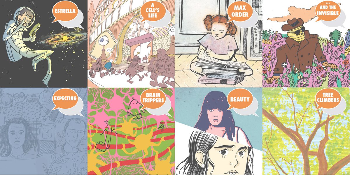 ERC_Research's tweet photo. Today is International Children's Book Day! Books educate and encourage. Why not inspire kids' love of science with some free #ERCcOMICS? 👉🏽https://t.co/wxwnWmx9C1
Available online in English, French and Italian!
🇪🇺#EUfunded #BooksOpenMinds #ChildrensBooks @erccomics https://t.co/3lvO4k6JsC