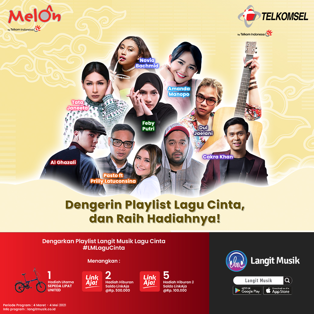LangitMusik's tweet photo. Buruan ikutan program terbaru LangitMusik X @lemoesiekrevole Sepeda Lipat United keren menantimu & LinkAja jutaan rupiah! π
.
Periode 4 Maret - 4 Mei 2021 https://t.co/MoDwxJgqxs
#giveawayindonesia #LangitMusik #LMLaguCinta
#ProgramBerhadiah #Giveaway #HadiahSepeda #SepedaUnited https://t.co/IWw2ELGKvG