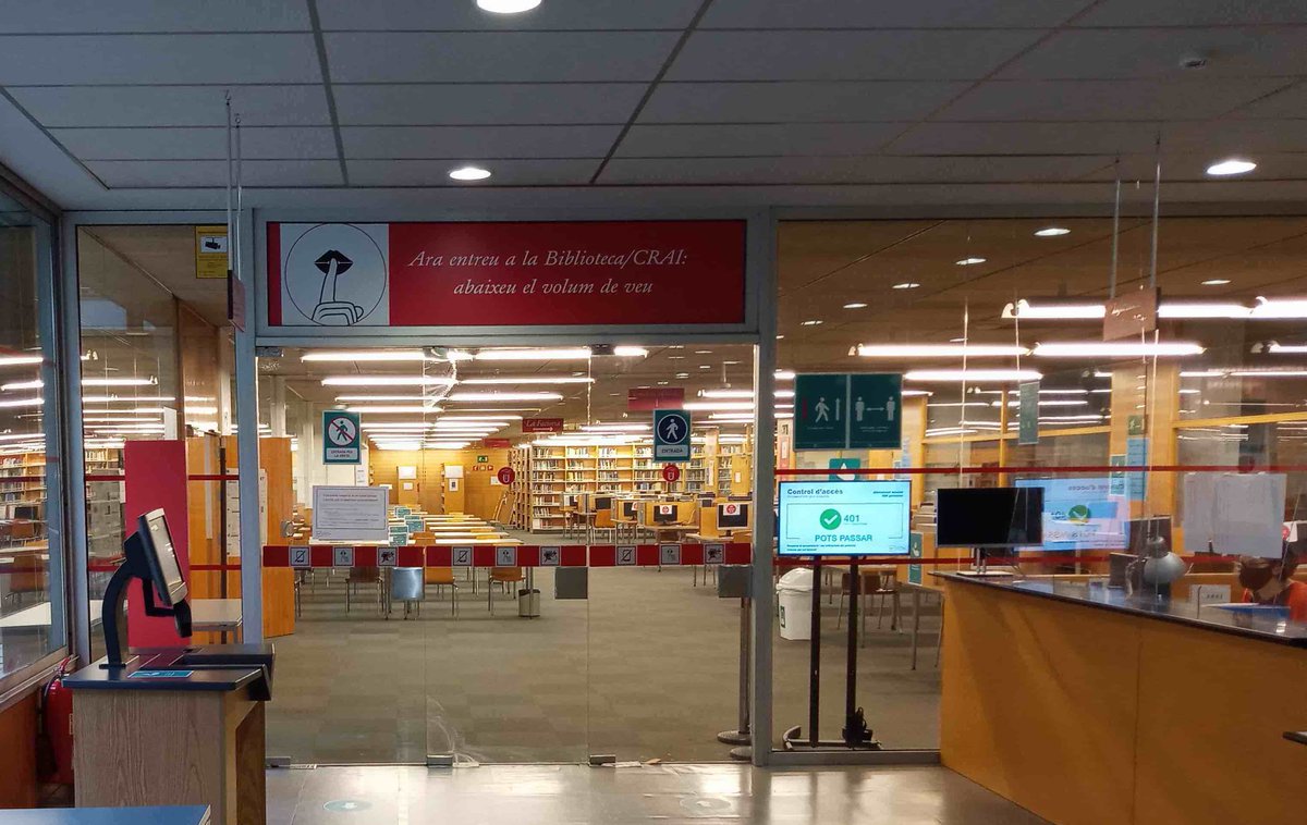 beabloo's tweet photo. Hemos implementado Interaction Care en los Campus de Jaume I y Poblenou de la @UPFBarcelona🏆
Con nuestro componente de #OccupancyControl ayudamos a los diferentes espacios a controlar su aforo y cumplir con las medidas de seguridad y sanidad frente a la COVID-19.
#ICareBeabloo https://t.co/cDiAYhF3vS