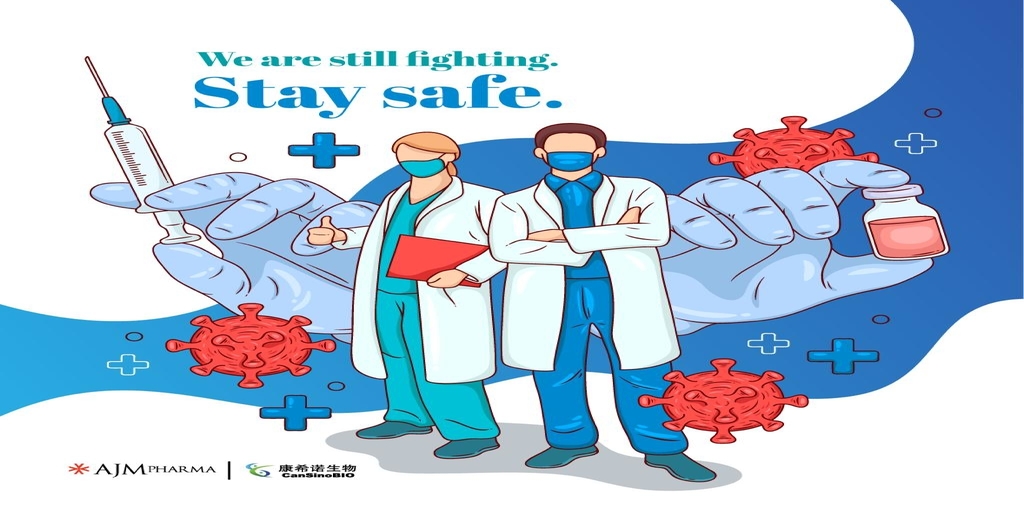 ajmpharmapk's tweet photo. We are still fighting , be a responsible citizen, do your part. #Ajmpharma #covid_19 #coronavirus #followsops #covidpakistan #wearamask #wearyourmask😷 #washyourhands #socialdistancing #avoidgatherings #Lahore #karachi #islamabad https://t.co/guvTdasVmE