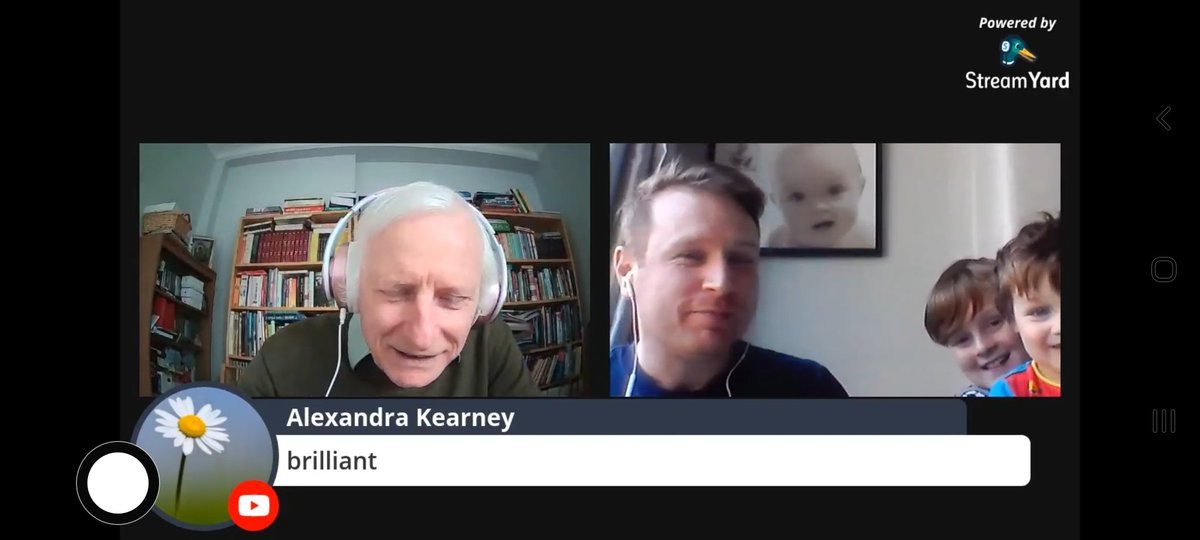 MaloneWc1's tweet photo. Love it when you kids gate crash your first interview 😂 thank you @vincestev and @boomersonbooks for having me 👍 catch the interview here 📚🖋👊 https://t.co/JGlmLcuipH https://t.co/CeIgVC0zdc