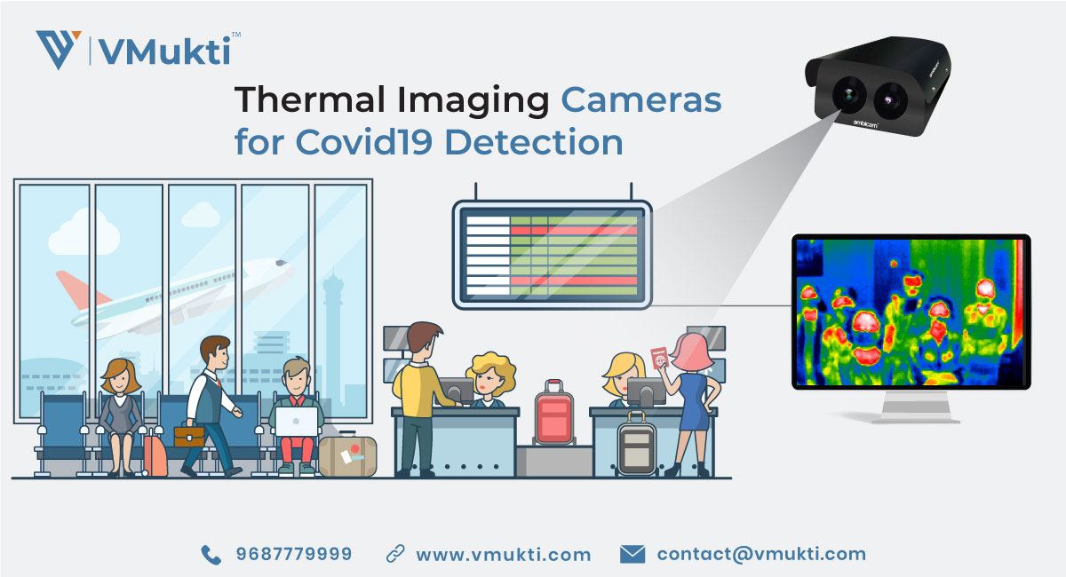 VMukti's tweet image. In the rapid increase of corona cases, use Ambicam&apos;s Smart Thermal camera that helps in the measurement of body temperature of every individual and gives you an alert if there is a rise. It also provides you with a mask detection feature.

#thermalcamera #covidsolution