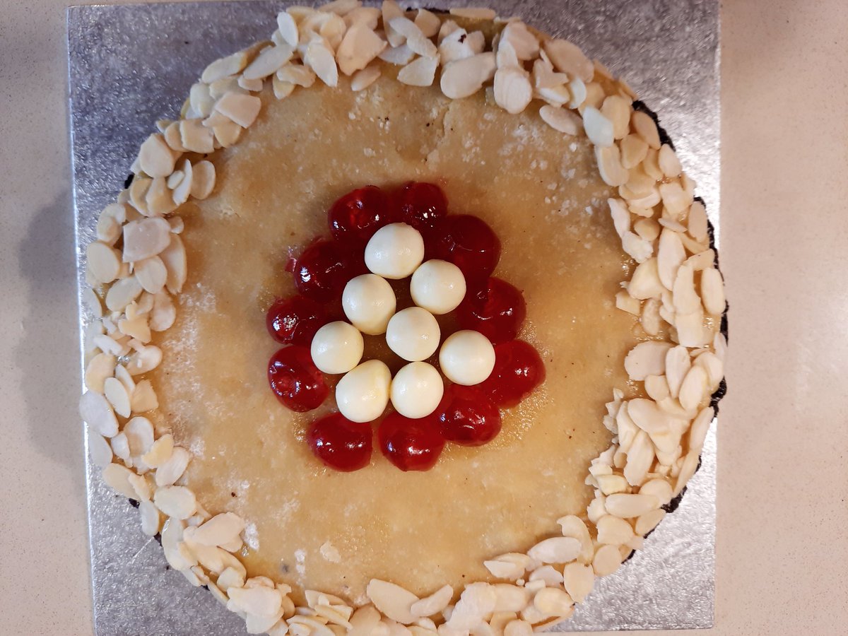 JillLiddington's tweet photo. Anne Lister's traditional simnel cake? #AnneListerBakeOff #PackedWithPotential I always love baking simnel at Easter! https://t.co/SKx9l9KKXL