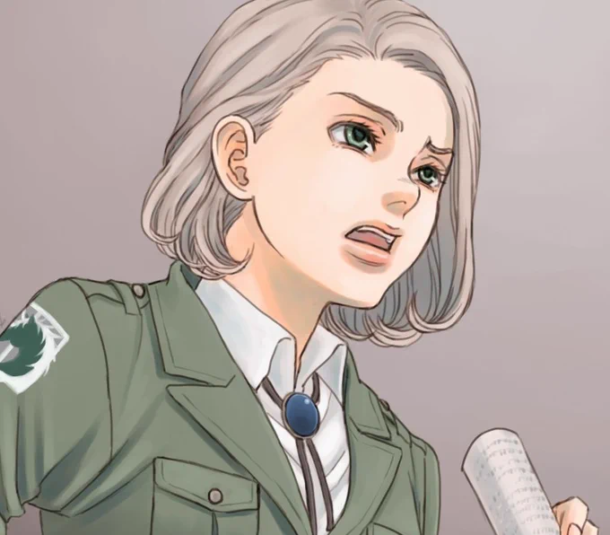 お客さん、その子は
お触り厳禁なんですけど

#進撃の巨人 #aot #ヒッチ 