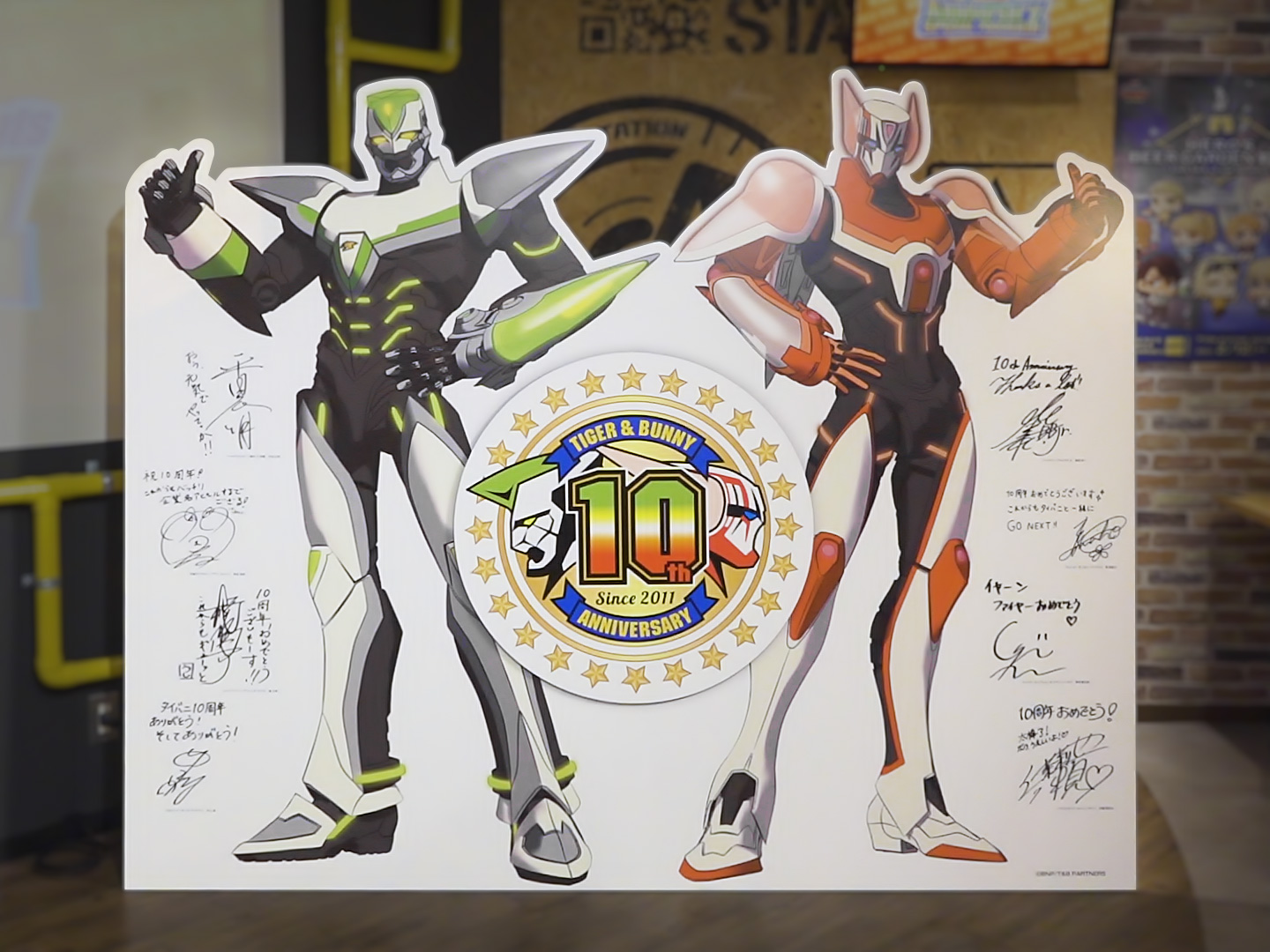 TIGER&BUNNY タイバニ アクリル アート パネル TIGER&BUNNY タイバニ アクリル アート パネル