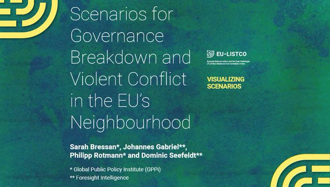 #EmergingTech can change the world - in the wrong hands also for the worse. 

<a href="/GPPi/">GPPi</a>, <a href="/FI_Consultancy/">Foresight Intelligence</a> and #eulistco experts created #foresight scenarios for governance breakdown &amp; violent crises on Europe's doorstep.

This week: new technologies!