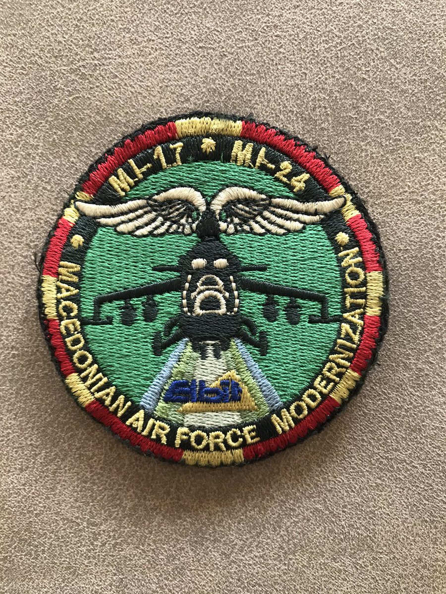 MkDCollection's tweet image. Редок амблем од модернизацијата на МИ-17 и МИ-24 хеликоптерите на Македонската авијација.

Macedonian Air Force modernization of MI-17 &amp;amp; MI-24 helicopters.