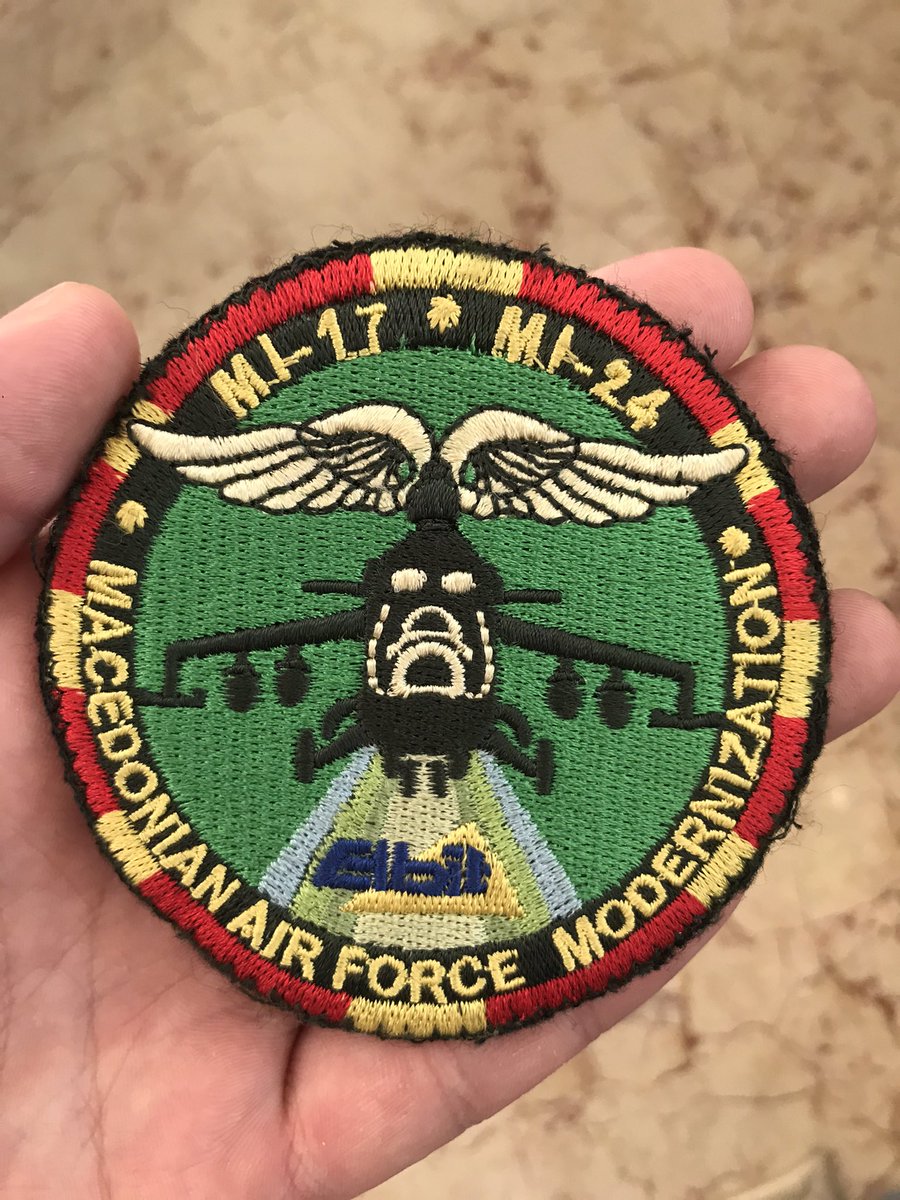 MkDCollection's tweet image. Редок амблем од модернизацијата на МИ-17 и МИ-24 хеликоптерите на Македонската авијација.

Macedonian Air Force modernization of MI-17 &amp;amp; MI-24 helicopters.