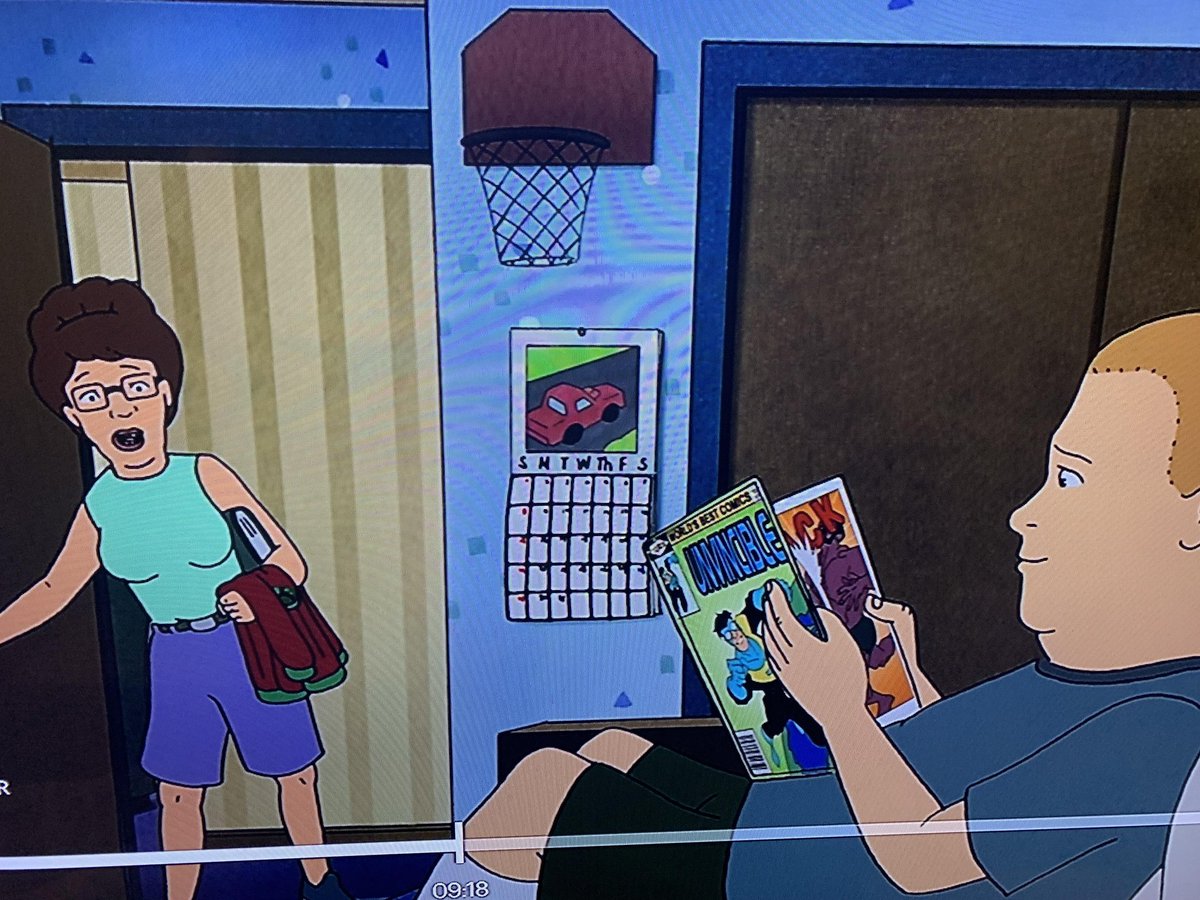 I'm watching S12 of King of the hill (2008) & noticed something.
