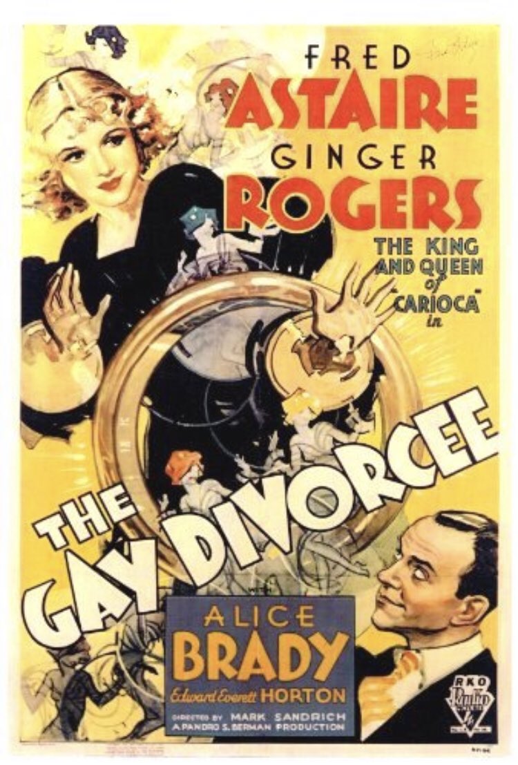 FilmFan1971's tweet photo. THREAD OF DAILY FILM AND TV RECOMMENDATIONS.
Day 375: The Gay Divorcee (1934). Available on @BBCiPlayer for over a year. Also, it totally qualifies for #PreCodeApril if you fancy dipping your toes into that.
#Quaranstreaming
#WhatToWatch
#Lockdown https://t.co/42EzH5D6bD