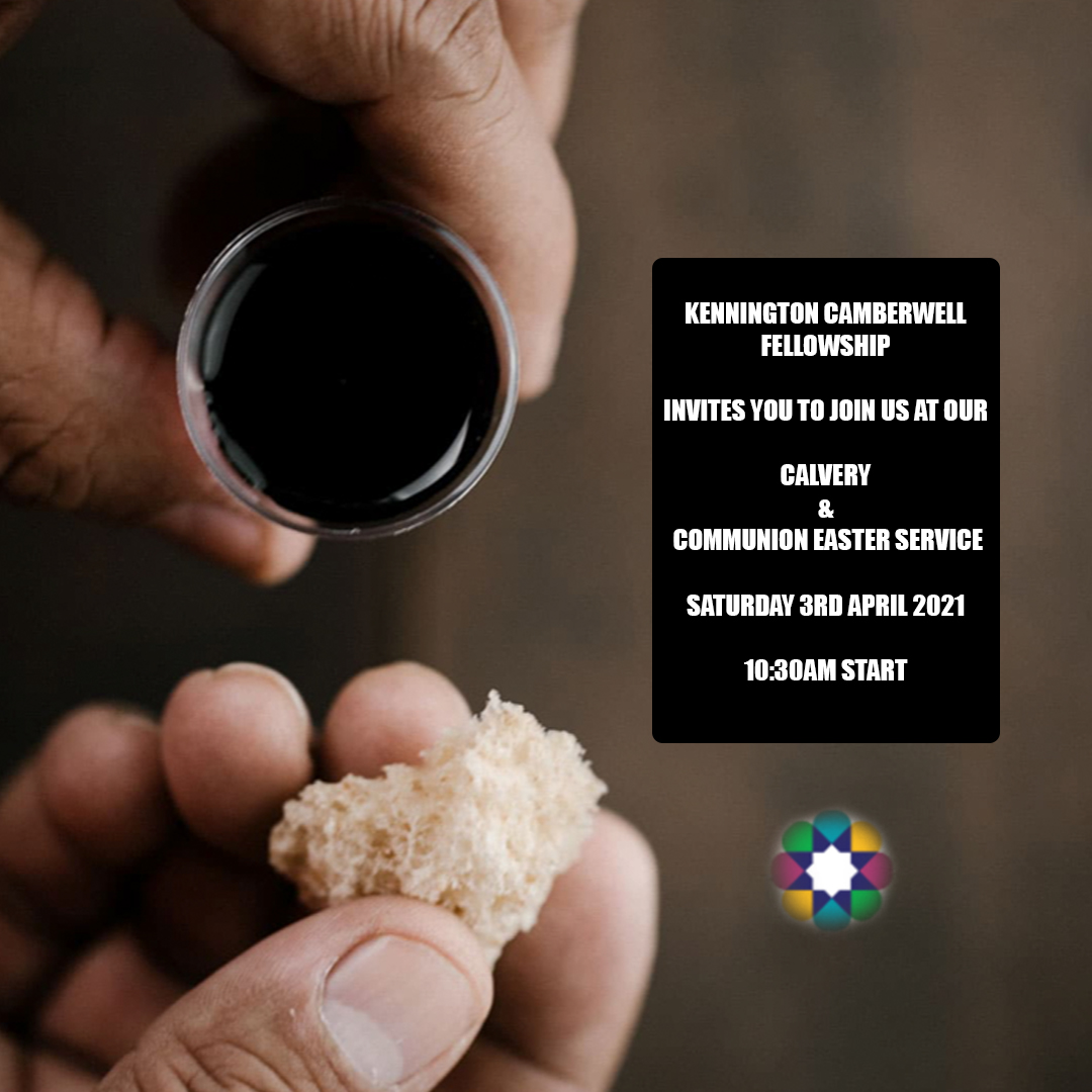 🙏🏾
Good morning! 

It’s Good Friday &amp; we are looking forward to our Sabbath service tomorrow! 

KCF invites YOU to join us at our

💛 CALVERY &amp; COMMUNION EASTER SERVICE 💛

Our service will take place online via ZOOM.

DM us for more details