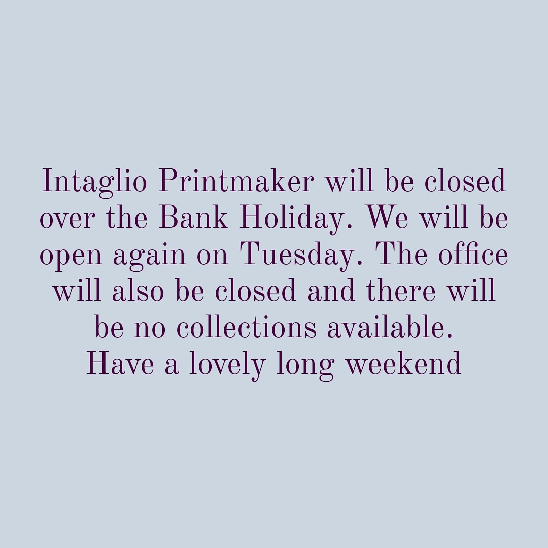 We are closed over the Bank Holiday. We will not be answering the telephone or emails. Click and collect is also suspended. Have a lovely long weekend
