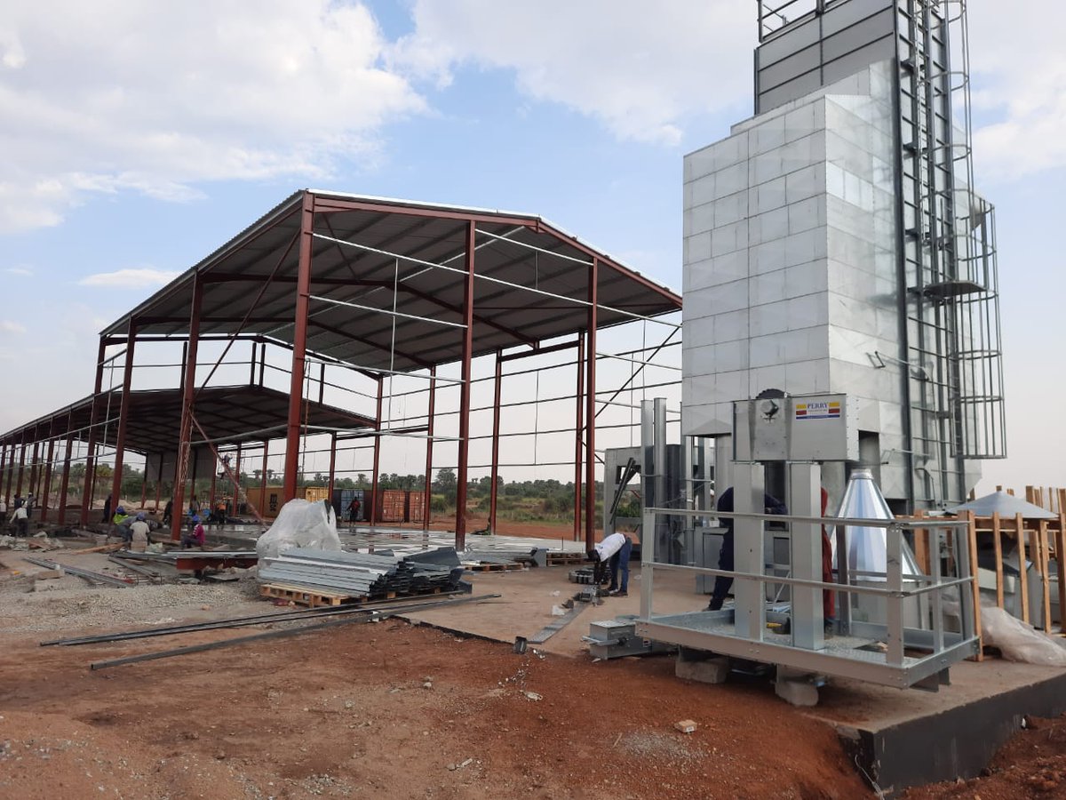 PerryEng_EA's tweet photo. We are in the final stages of completing the set up of a training facility in Soroti that will provide hands-on training for our customers’ employees in the professional operation of grain handling and storage facilities. #EngineeringExcellence https://t.co/TlgfxeEsrS