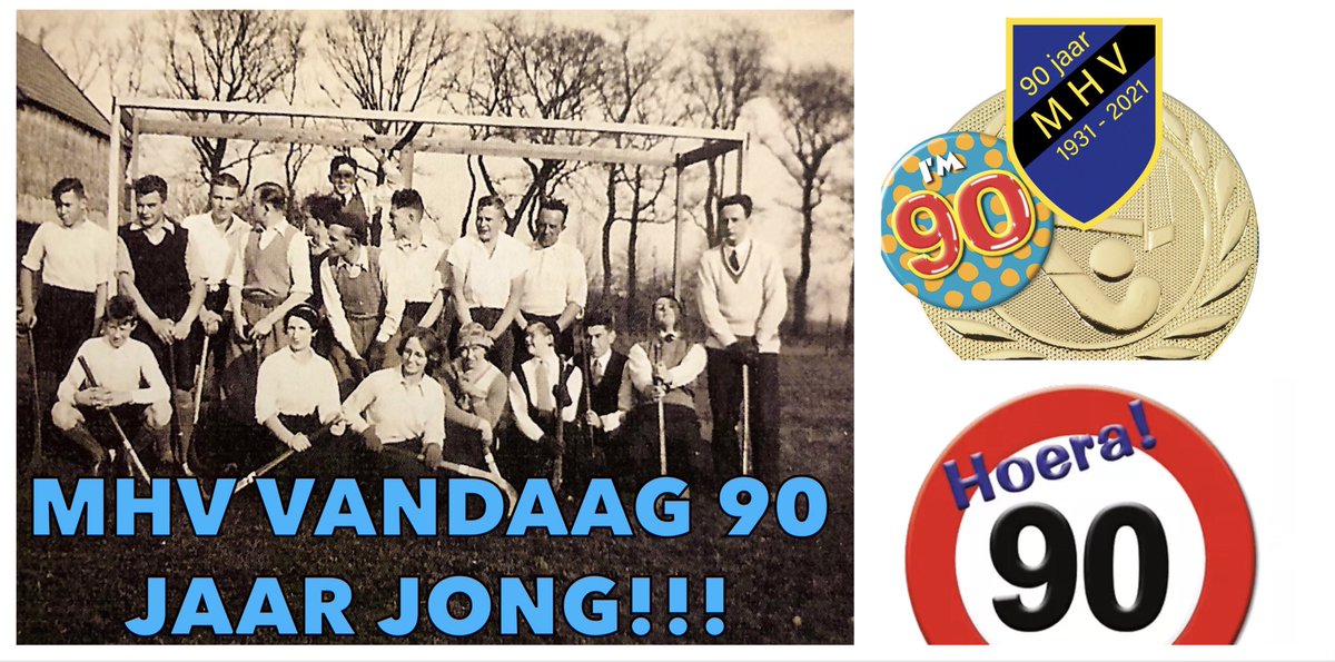 MeppelerHV's tweet photo. Één hoeraatje voor onszelf! Vandaag bestaat #MHV precies 90 jaar. Dat gaan we kort na de zomervakantie vieren tegelijk met de opening van ons nieuwe hoofdveld. #hockey #meppel
Link naar jubileumbericht:
https://t.co/nA4VG6m6C5 https://t.co/Mxz0HRfXld