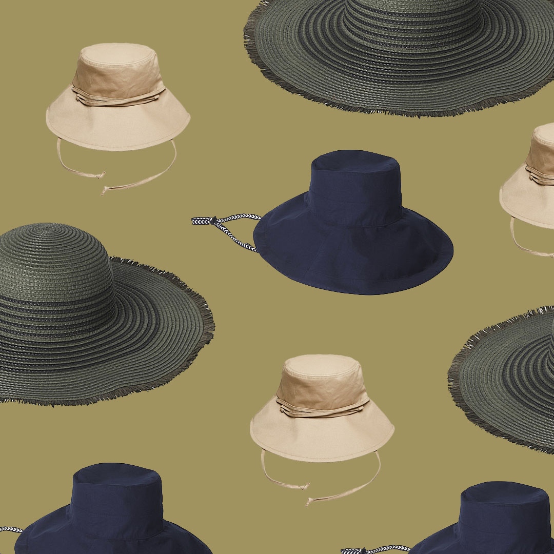 SUN HATS 🌞 / The sun is heating up! Make sure you're covered with one of this season's sun hats - from straw to cotton they're bound to keep you cool.⁠
⁠
Shop → l8r.it/qQcm