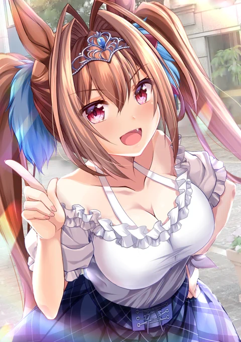 私服のダイワスカーレットちゃんです #ウマ娘 