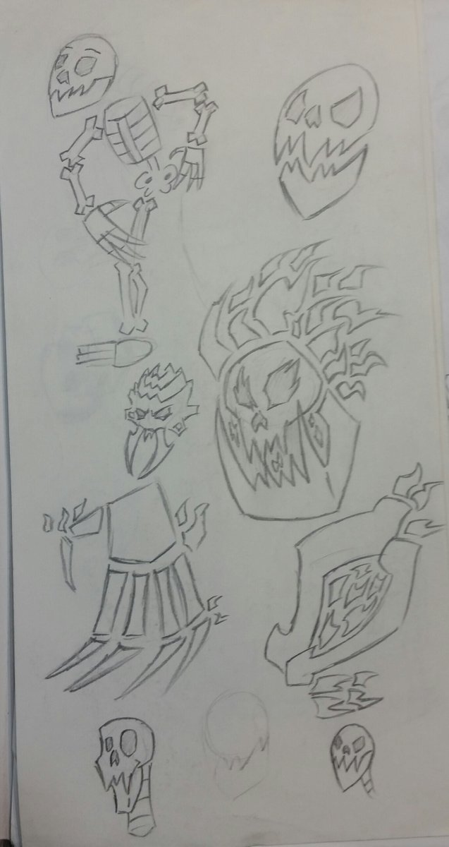Old art of skeleton boyos (1/2) 