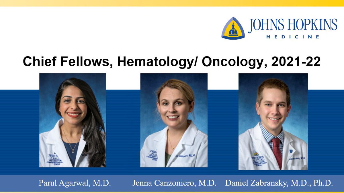 Johns Hopkins Hematology and Oncology Fellowship tweet media
