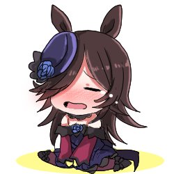 ライスシャワー お膝打っちゃった 