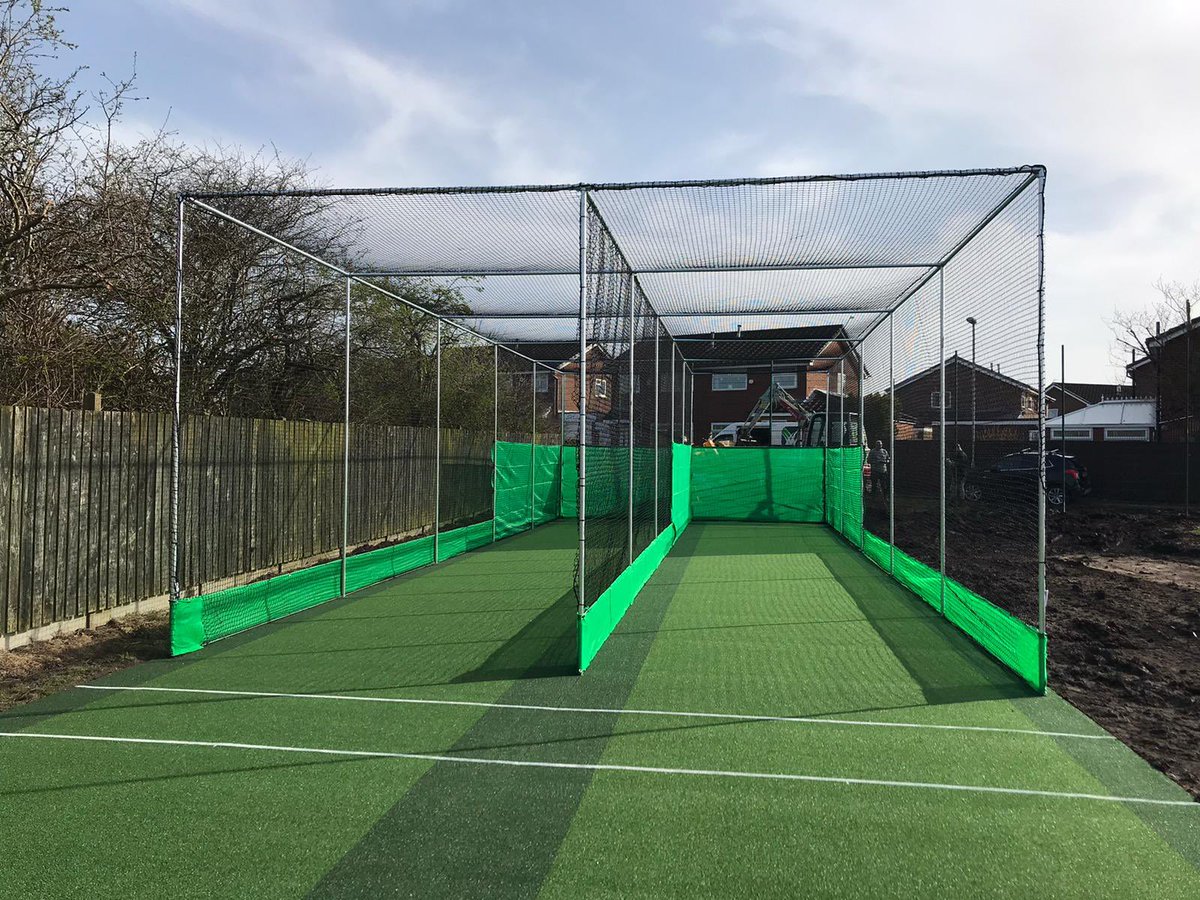 DurantSports_'s tweet photo. Works carried out recently to install a 2 bay non turf practice area at @HeysideCC #WeInstall #Cricket #PracticeAreas #NonTurf https://t.co/MLm9iUp56g