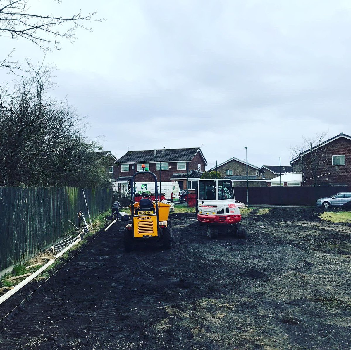 DurantSports_'s tweet photo. Works carried out recently to install a 2 bay non turf practice area at @HeysideCC #WeInstall #Cricket #PracticeAreas #NonTurf https://t.co/MLm9iUp56g