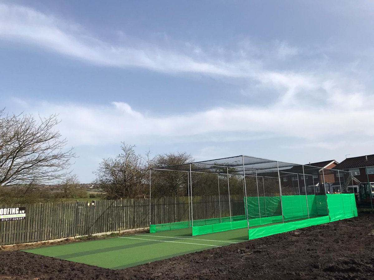 DurantSports_'s tweet photo. Works carried out recently to install a 2 bay non turf practice area at @HeysideCC #WeInstall #Cricket #PracticeAreas #NonTurf https://t.co/MLm9iUp56g