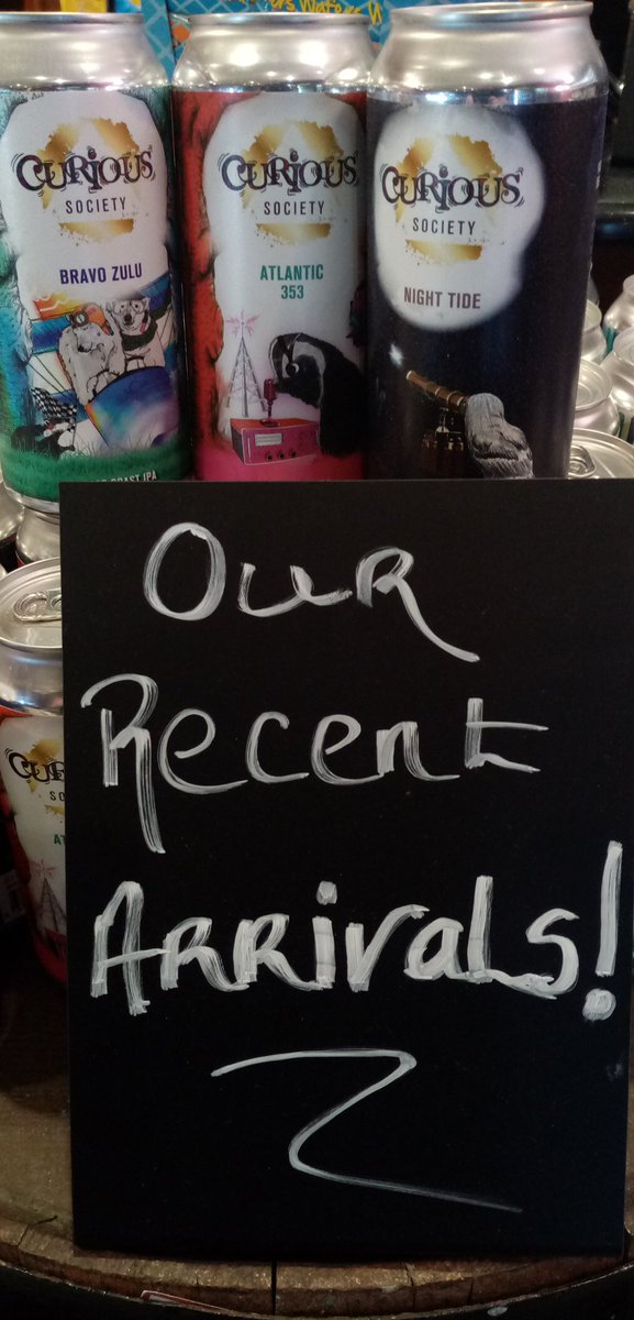 Some new beers on our shelves from <a href="/acurioussociety/">ACS</a> making your Good Friday great.
